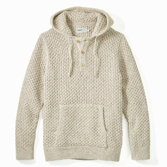 Wellen Other - Men's Cream Hooded Sweater